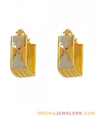 Fancy( 2 Tone) Clip On Earrings ( Clip On Earrings )