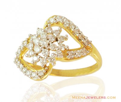 Beautiful Diamond 18K Ring ( Diamond Rings )