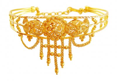 22K Gold Bajuband For Kids ( Gold Armlet (Baju Bandh) )