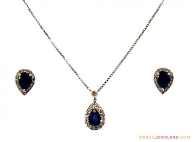 18k Diamond Pendant Set ( Diamond Pendant Sets )