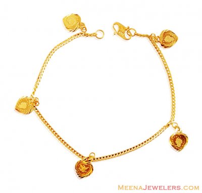 22k Gold Ghini Bracelet ( Ladies Bracelets )