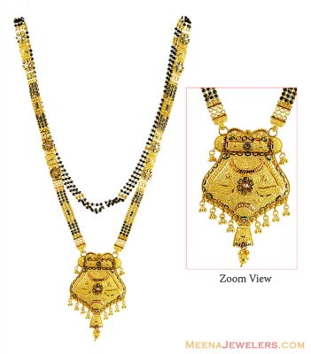 22K Gold Meenakari Mangalsutra ( MangalSutras )