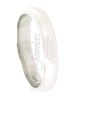 18Kt White Gold Wedding Band ( Wedding Bands )