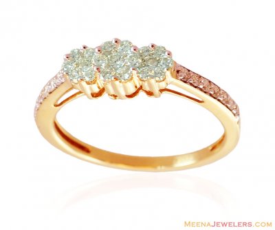 Fancy 18K Diamond Rind Gold ( Diamond Rings )