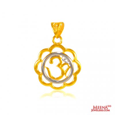 Gold OM Pendant ( Om Pendants )