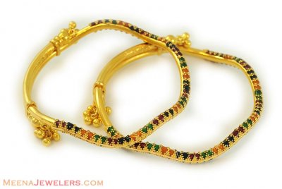 22k Meenakari Bangles ( Baby Bangles )