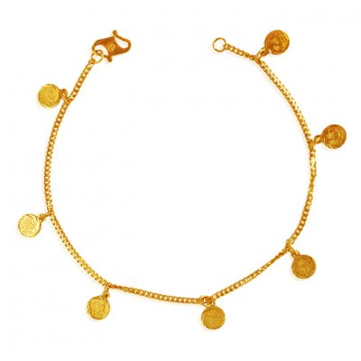 22 Kt Gold Ginni Bracelet ( Ladies Bracelets )