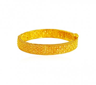 22 Karat Gold Kids Bangle (2 Pcs) ( Baby Bangles )
