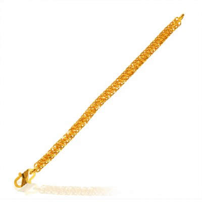 22K Gold Kids Bracelet ( 22Kt Baby Bracelets )