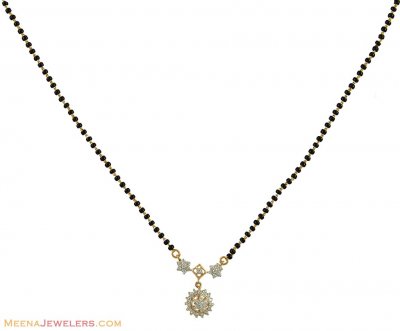 18K Diamond Mangalsutra ( Diamond MangalSutras )