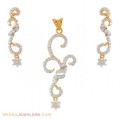 Fancy Gold Pendant Set ( Fancy Pendant Set )