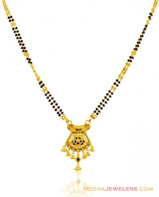 22k Gold Double Layered Mangalsutra ( MangalSutras )