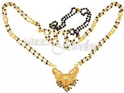 22 Kt Gold Long Mangalsutra ( MangalSutras )