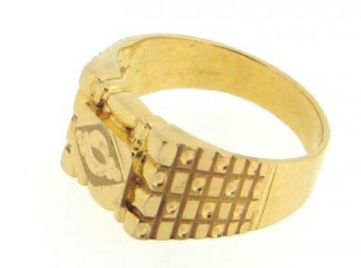 Exquisite Gold Ring(MENS) ( Mens Gold Ring )