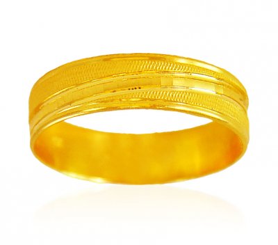 22 Karat Gold Band ( Wedding Bands )