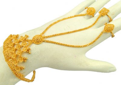 22Kt Gold Bracelet (Panja) ( Ladies Bracelets )