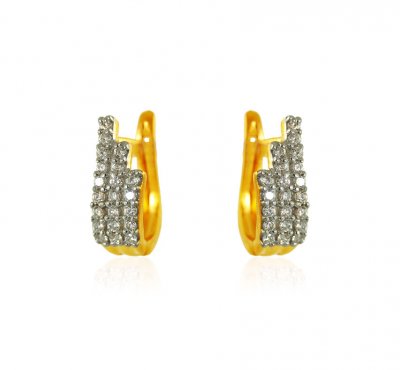 22K Gold  Clip On Earrings  ( Clip On Earrings )