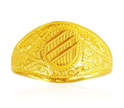 22Kt Gold Ring For Mens ( Mens Gold Ring )