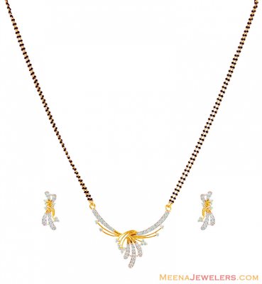 Signity Mangalsutra Set (22K Gold) ( Gold Mangalsutra Sets )