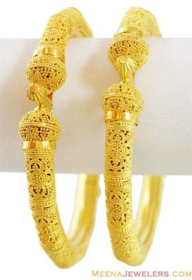 22K Designer Filigree Pipe Kadas ( Kadas )