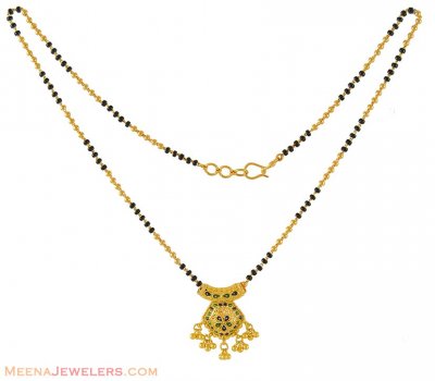 22Kt Meenakari Mangalsutra ( MangalSutras )