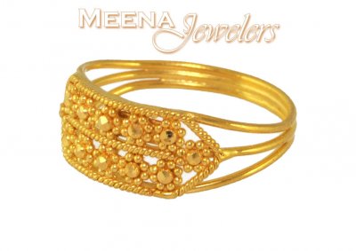 22K Gold Ladies Ring ( Ladies Gold Ring )