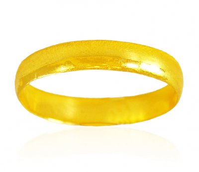 22K Gold Band (Unisex) ( Wedding Bands )