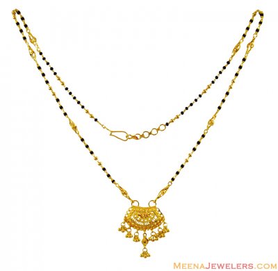 22K Indian Mangalsutra In Gold ( MangalSutras )