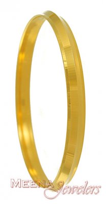 22K Punjabi Kada ( Mens Gold Kada )