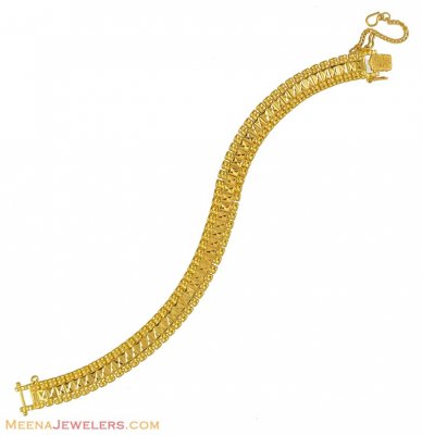 22K Gold Mens Bracelet ( Men`s Bracelets )