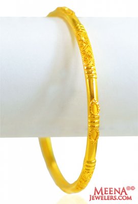 22kt Gold Kada ( 1PC) ( Gold Bangles )