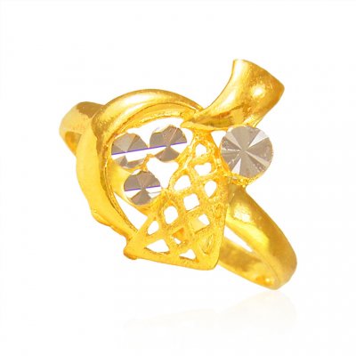 22 Kt Gold Ladies Ring ( Ladies Gold Ring )