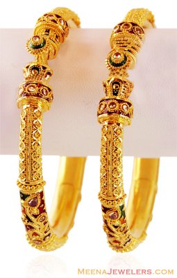 Meenakari Exclusive Kadas 22K ( Kadas )