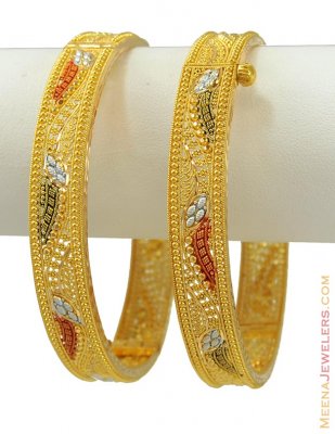 22Kt Gold Bangles ( Kadas )