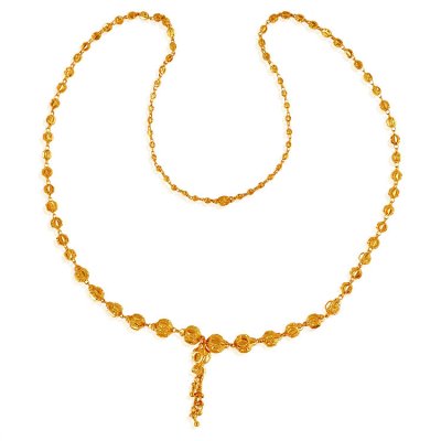 22K Gold Balls Long Chain ( 22Kt Long Chains (Ladies) )