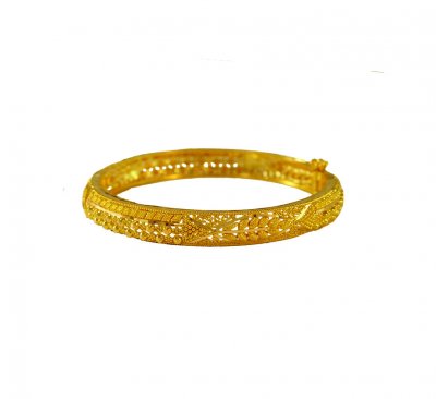 22 Kt Gold Girls Kada  ( Baby Bangles )