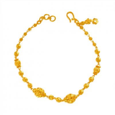 22Kt Gold Ladies Bracelet ( Ladies Bracelets )