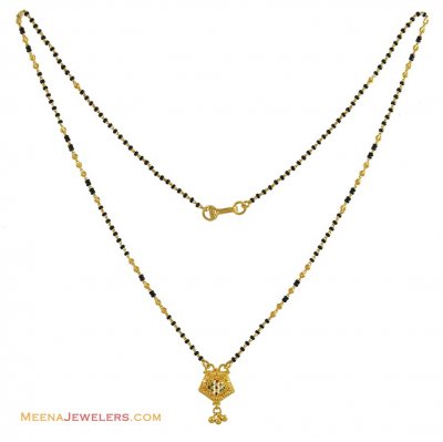 22k Small Mangalsutra (18 Inch) ( MangalSutras )