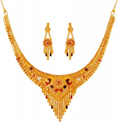 Exclusive 22K Gold Set ( 22 Kt Gold Sets )