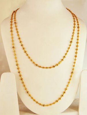 Traditional 22K Gold Chain (45In) ( 22Kt Long Chains (Ladies) )