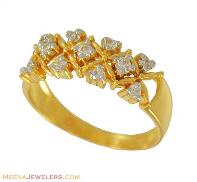 22K Gold Fancy Ring ( Ladies Signity Rings )