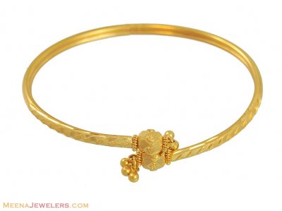 22K Fancy Gold Kada (Cuff style) ( Kadas )