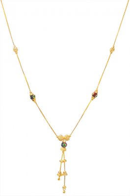 22k Gold Traditional Dokia Chain  ( 22Kt Gold Fancy Chains )