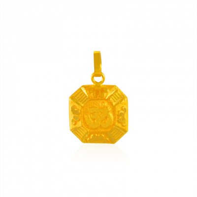 22Karat Gold OM Pendant ( Om Pendants )