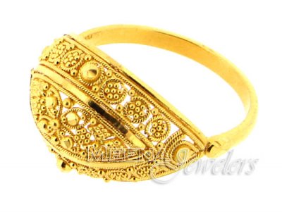 22 Kt Gold Ladies Ring ( Ladies Gold Ring )