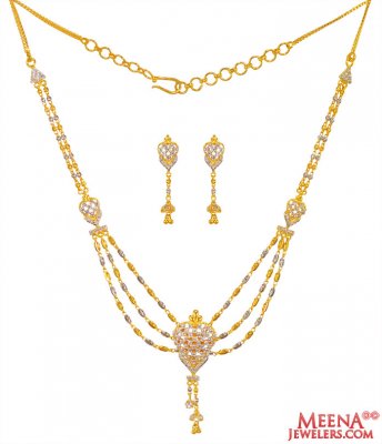 22K Fancy Necklace Set ( Light Sets )