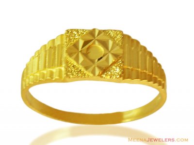 22k Mens Gold Ring ( Mens Gold Ring )