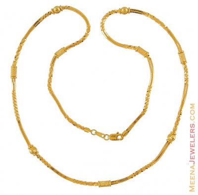 Fancy Chain (22k gold) ( 22Kt Gold Fancy Chains )