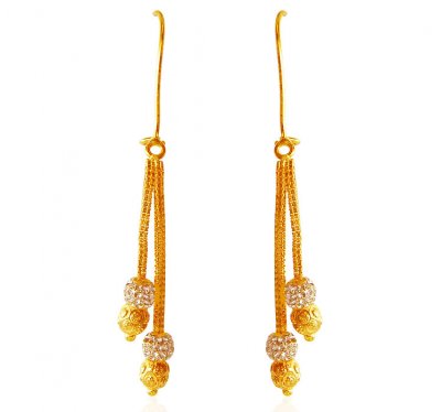 22k Ladies Earrings ( Long Earrings )