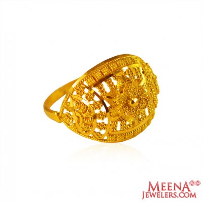 22K Gold Ring  ( Ladies Gold Ring )